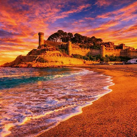 Mediterranean Getaway - Private Beach&sea Views Apartment Tossa de Mar